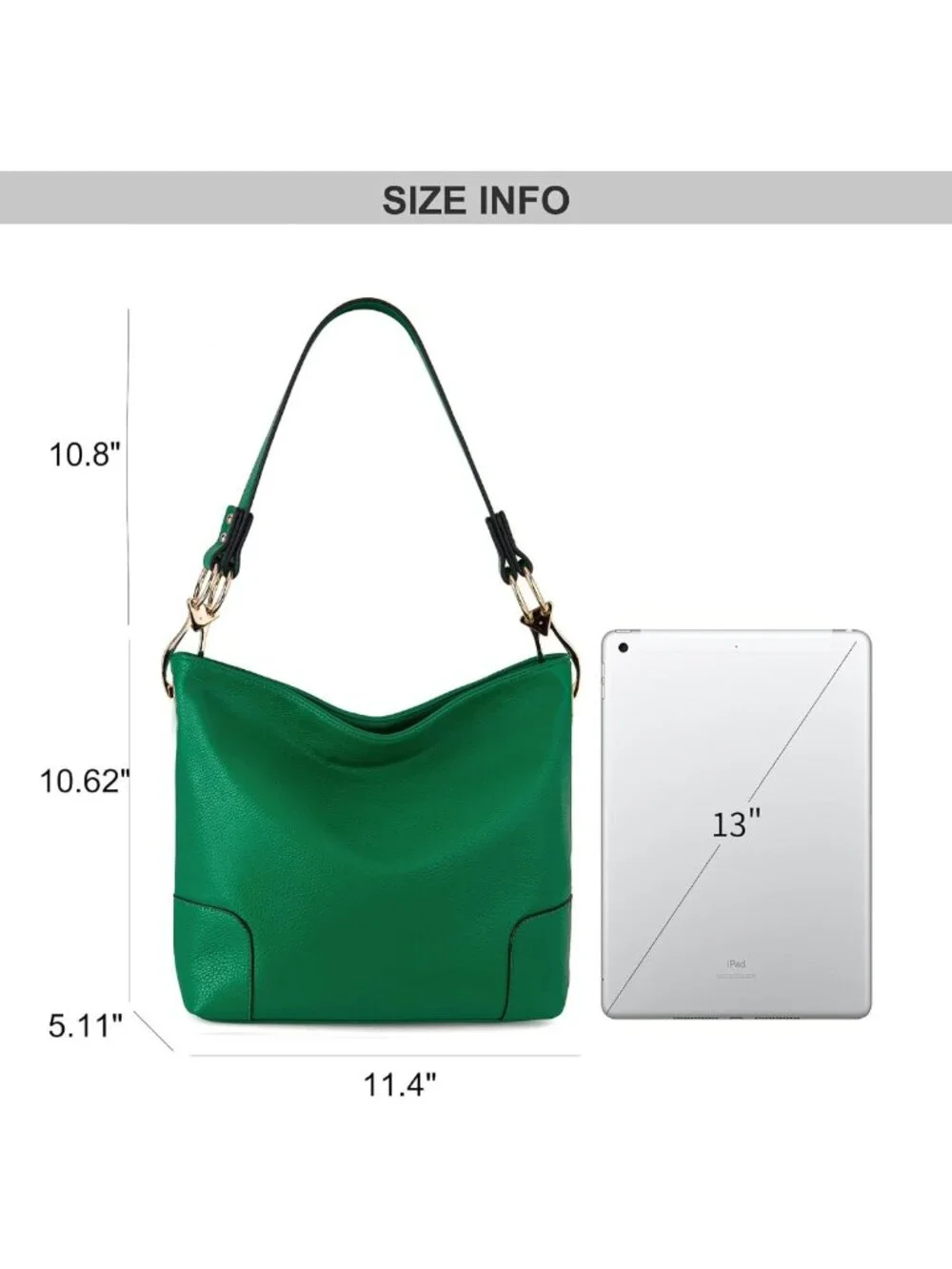 Stylish Hobo Bag for Women | Top Handle Satchel Shoulder Purse & Bucket Handbag